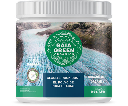 Gaia Green GAGGRD500G GAGGRD500G Gaia Green Glacial Rock Dust 500g, Nutrients and Additives