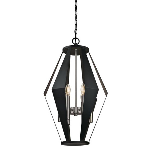 Westinghouse 6367700 Coltin Six-Light Indoor Chandelier
Matte Black Finish with Dark Pewter Accents