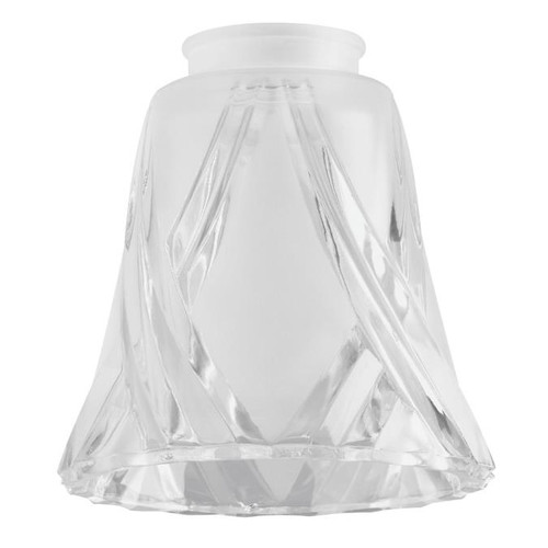 Westinghouse 8127000 2-1/4-Inch Frosted and Clear Glass Shade