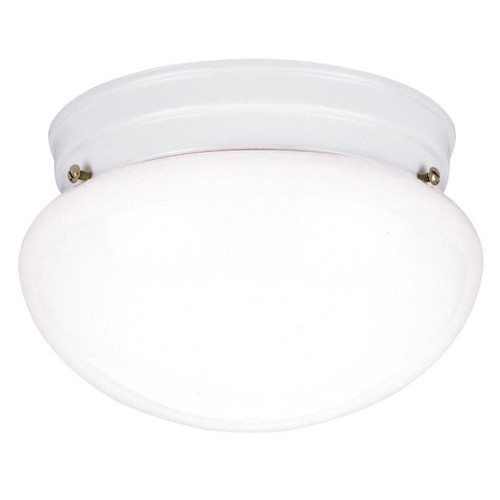 Westinghouse 6661100 Two-Light Indoor Flush-Mount Ceiling Fixture
White Finish with White Glass