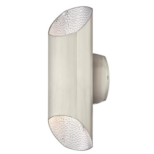 Westinghouse 6348900 Carson Two-Light LED Outdoor Wall Fixture, Up and Down Light
Brushed Nickel Finish