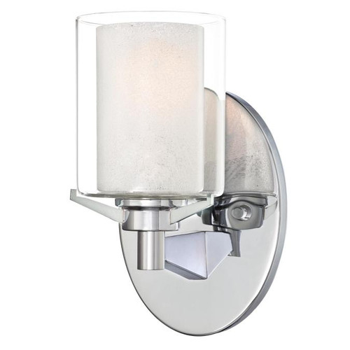 Westinghouse 6331500 Glenford One-Light Indoor Wall Fixture
Chrome Finish with Ice Glass Inner and Clear Glass Outer Shade Westinghouse 6331500 Glenford One-Light Indoor Wall Fixture
Chrome Finish with Ice Glass Inner and Clear Glass Outer Shade