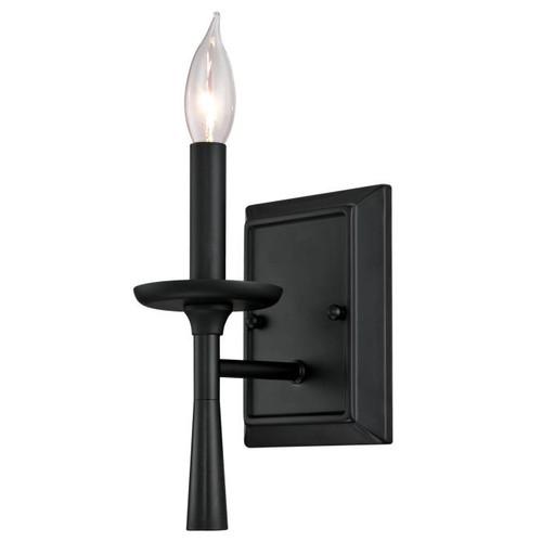 Westinghouse 6324000 Meadowbrook One-Light Indoor Wall Fixture
Matte Black Finish