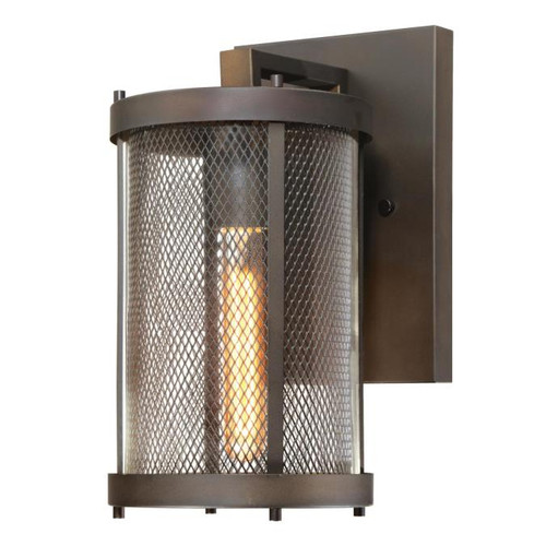 Westinghouse 6318100 Skyview One-Light Outdoor Wall Fixture
Oil Rubbed Bronze Finish with Mesh and Clear Glass