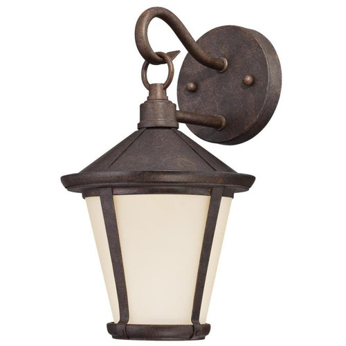 Westinghouse 6204100 Darcy One-Light LED Outdoor Wall Lantern
Victorian Bronze Finish with Amber Frosted Glass