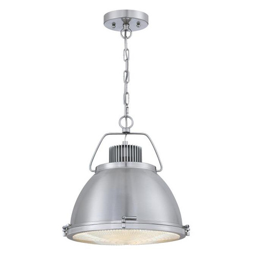 Westinghouse 6119400 Danzig One-Light Indoor Pendant
Brushed Nickel Finish with Clear Prismatic Lens