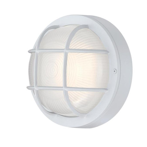 Westinghouse 6113900 Dimmable LED Outdoor Wall Fixture
Textured White FinishÊwith White Glass