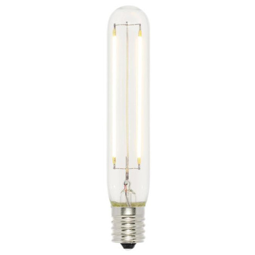 Westinghouse 5194000 4 Watt (40 Watt Equivalent) T6.5 Dimmable Filament LED Light Bulb
2700K Clear E17 (Intermediate) Base, 120V
