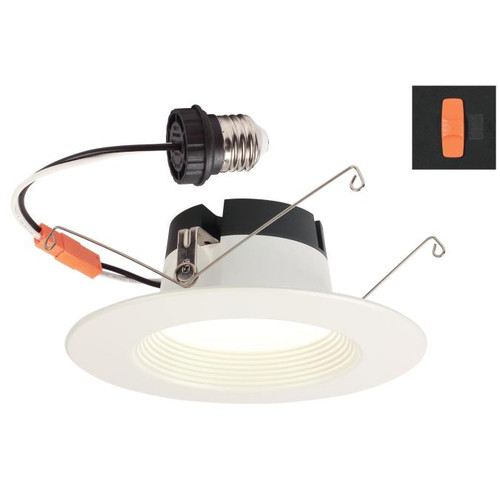 Westinghouse 5141100 11 Watt (80 Watt Equivalent) 5-6-Inch Dimmable Recessed LED Downlight with Color Temperature Selection