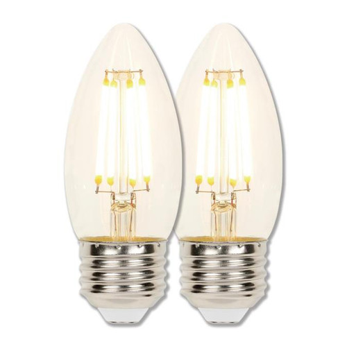 Westinghouse 5067100 4.5 Watt (60 Watt Equivalent) B11 Dimmable Filament LED Light Bulb