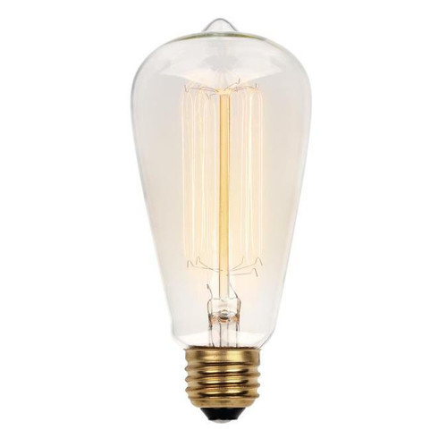 Westinghouse 0413200 Westinghouse 0413200 60 Watt ST20 Timeless Vintage Inspired Bulb 2450K Clear E26 Medium Base, 120 Volt, Card