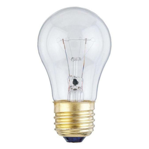 Westinghouse 0400100 Westinghouse 0400100 40 Watt A15 Incandescent Appliance Light Bulb 2700K Clear E26 Medium Base, 120V