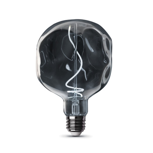 Feit Electric LUNA/7/SMK/FIL LED 7" Filament Moon/Luna, Smoke, 5000K, 300 Lumens