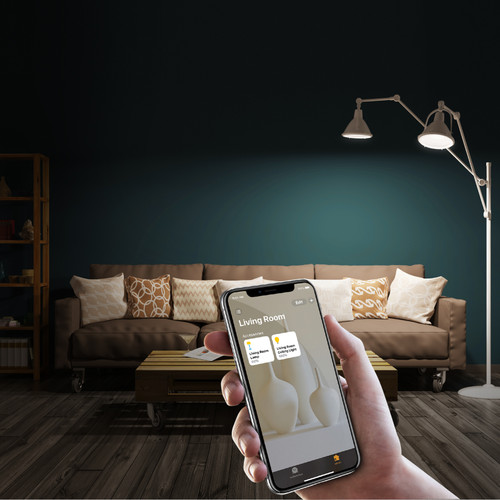 Feit Electric BR30/SW/HK LED Apple HomeKit BR30 Reflector, 9W, 65W Eq., 650 Lumens, 25,000 Life Hours