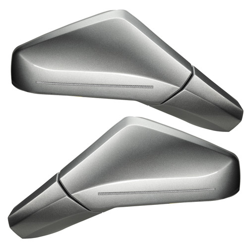 Oracle Lighting 3901-504-GAN Corvette C6 ORACLE Concept Side Mirrors - Switchblade Silver Metallic(GAN)