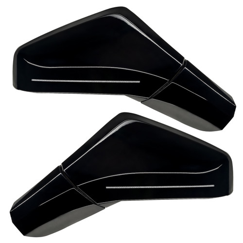 Oracle Lighting 3901-504-GBA Corvette C6 ORACLE Concept Side Mirrors - Black(GBA)