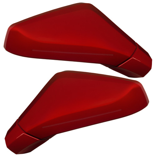 Oracle Lighting 3901-504-GKZ-G Corvette C6 ORACLE Concept Side Mirrors - Torch Red(GKZ) - Ghosted