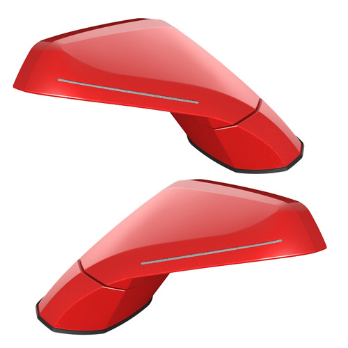 Oracle Lighting 3902-504-GCN Corvette C6 XM ORACLE Concept Side Mirrors - Victory Red(GCN)