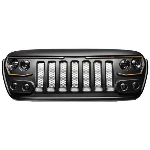 Oracle Lighting 5837-PRO VECTORª Series Full LED Grill - Jeep Wrangler JL/JT 5837-PRO Product Image