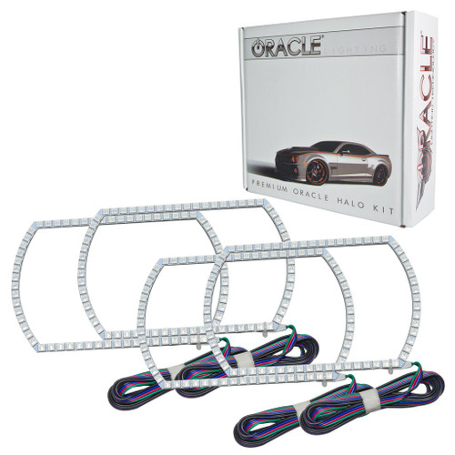 Oracle Lighting 2358-335 Chevrolet Silverado 2007-2013 ORACLE ColorSHIFT Halo Kit Square Style 2358-335 Product Image