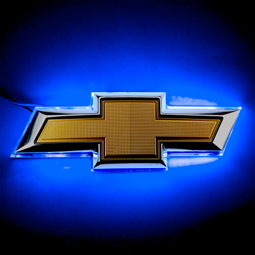 Oracle Lighting 3157-002 2014-2015 Chevy Camaro Illuminated Bowtie - Dual Intensity - Blue 3157-002 Product Image