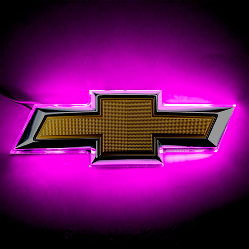 Oracle Lighting 3157-009 2014-2015 Chevy Camaro Illuminated Bowtie - Dual Intensity - Pink 3157-009 Product Image Oracle Lighting 3157-009 2014-2015 Chevy Camaro Illuminated Bowtie - Dual Intensity - Pink 3157-009 Product Image