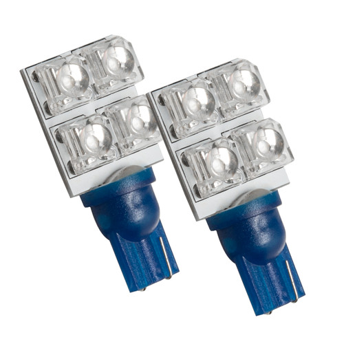 Oracle Lighting 4805-003 T10 Flank 4 LED Bulb (Pair) - Red 4805-003 Product Image