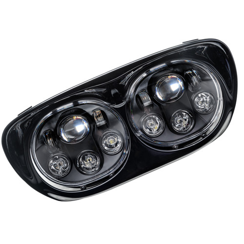 Oracle Lighting 6918-001 Harley Road Glide Replacement LED Headlight - Black 6918-001 Product Image