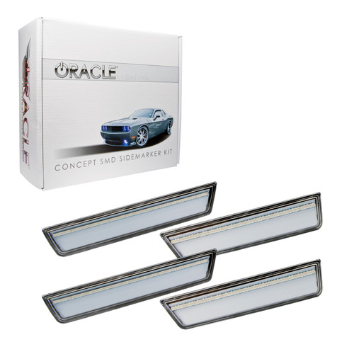 Oracle Lighting 9800-019 2008-2014 Dodge Challenger Concept Sidemarker Set - Clear 9800-019 Product Image