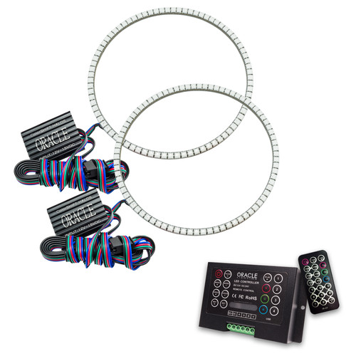 Oracle Lighting 3943-333 Jeep Wrangler JK 2007-2017 LED Waterproof Halo Kit 3943-333 Product Image