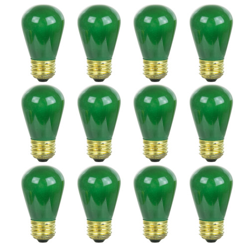 Sunlite 41478-SU 11S14/G/12PK GREEN