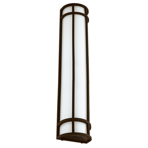 Sunlite 91167-SU LFX/AQ/WS/30"/28W/SCT/BRZ/ACRY OTDR AQ WALL SCONCE