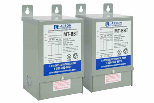 Larson Electronics 3-Phase Delta Buck/Boost Step-Down Transformer - 240V Primary - 220D Secondary - 68.81 Amps - 50/60Hz