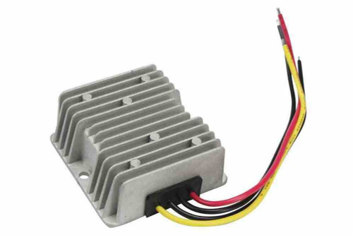 Larson Electronics Encapsulated DC to DC Stepdown Transformer - 12V DC to 48V DC - 5 Amps - Flying Leads - Waterproof