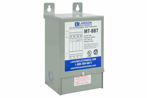 Larson Electronics 1-Phase Buck/Boost Step-Up Transformer - 208V Primary - 220V Secondary - 15.63 Amps - 50/60Hz