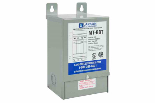 Larson Electronics 0.5 kVA Isolation Transformer - 480V AC Primary - 240V Secondary - NEMA 3R - 1 Phase