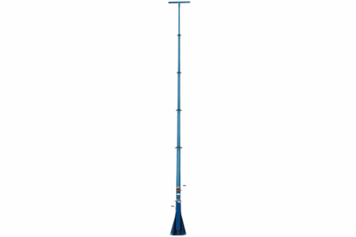 Larson Electronics 60' Telescoping Light Mast - 12'-60' - Electric Winch - 8-stage Tower - (5) CAT5e Network Cables