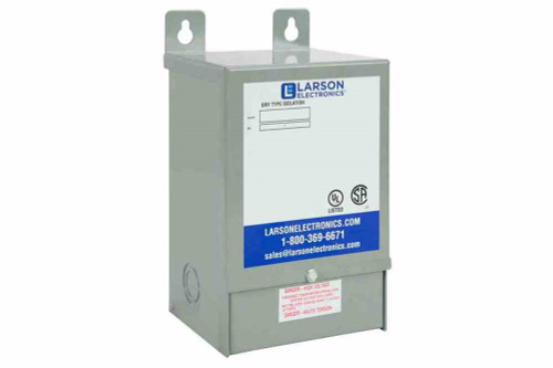Larson Electronics 3 kVA Isolation Transformer - 460V Primary - 120V Secondary - NEMA 3R - 1 Phase - Fully Potted