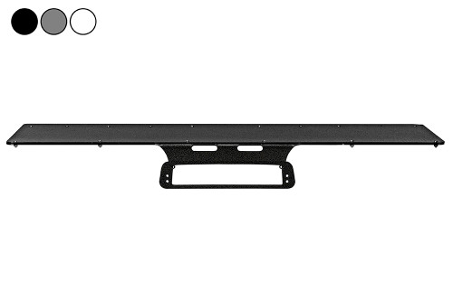 Larson Electronics 2015 Dodge Ram 5500 No-Drill Rooftop Mounting Bracket - 50" x 12" LED 3rd Brake Light Magnetic Plate