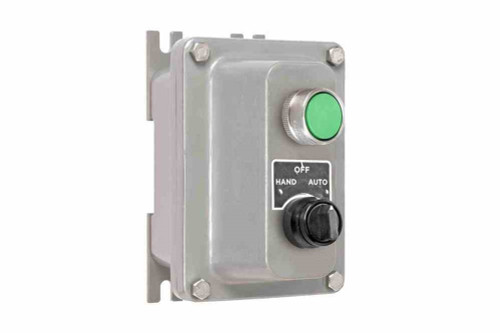 Larson Electronics 20A Explosion Proof Switch w/ Push Button -   Class I, II, III - (1) 3-position Switch, (1) Momentary PB