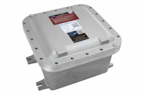 Larson Electronics Explosion Proof Enclosure - 6"x6"x4" Int. Dims. - C1D1 - (1) 2" & (4) 3/4" Taps - Surface Mount - Includes (4) Cord Grips