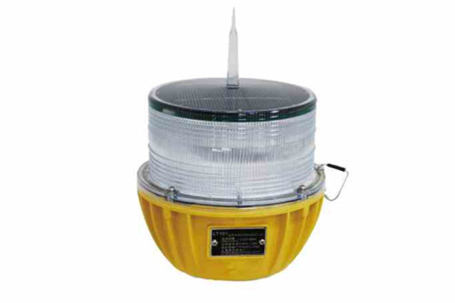 Larson Electronics 1.8W Self-contained, Solar-powered ICAO Type A Aviation LED Strobe Light - NiMH Battery - IP65