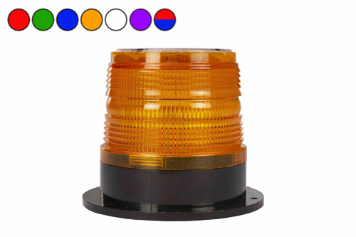 Larson Electronics 5W Battery-Powered LED Indicator Light - Visible up to 500' at Night - Colored Lens - Magnetic Mount