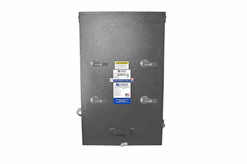 Larson Electronics 15 kVA Power Distribution System - 480V to 120/240V - 1-Phase - MCCB Circuit Breakers - Permanent Installation