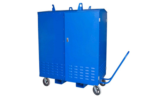 Larson Electronics 30 KVA Portable Distribution Cart - 480V-208Y/120 3PH - (24) 5-20R GFCI Duplex - 20' Cord