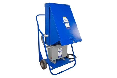 Larson Electronics 25KVA Portable Distribution Cart - 400V 3PH to 120/240V 1PH - (2) L5-20R & (8) L5-30R - 25' Line-In