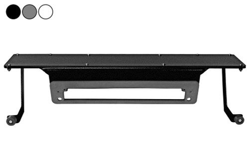 Larson Electronics 2023 Ford Ranger No-Drill Mounting Plate - 3rd Brake Light High Mount - Magnetic - 24" x 8"