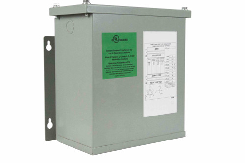 Larson Electronics 10 kVA C1D2 Transformer - 415V Delta Primary - 220V Delta w/ 110V Center Tap Secondary - Stainless Steel - NEMA 4 - IP66 - Copper Windings