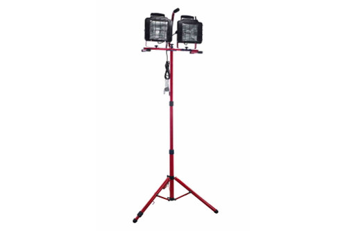 Larson Electronics 1500 Watt Work Light On Telescoping 8 Foot Tripod With Removable Light Head