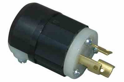 Larson Electronics General Area Purpose 15 Amp 2-Pole 3-Wire Twist Lock Plug - 250 Volt AC - NEMA L6-15 Rated